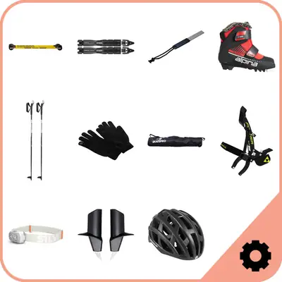 Swenor Classic Roller Ski Set