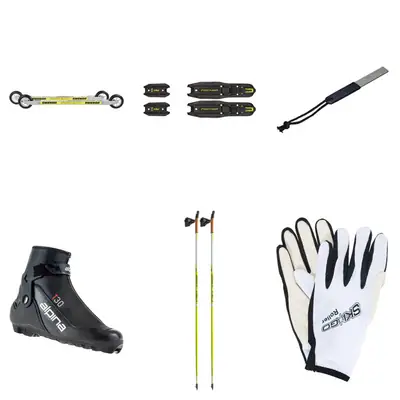 Skate Roller Ski Komplekts