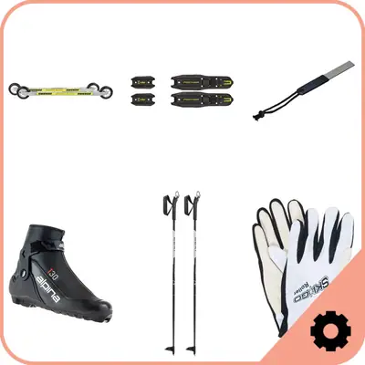 Swenor Skate Roller Ski Pakett