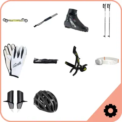 Swenor Skate Roller Ski Package