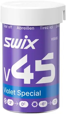 V45 Violet Special Cross Country Ski Fart De Retenue