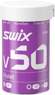 V50 Violet Cross Country Ski Kick Wax