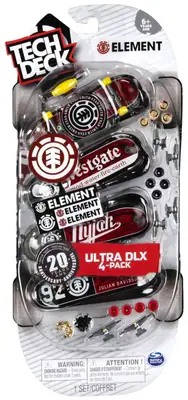 Tech Deck Assorted Multipack Fingerboards 4 Piezas
