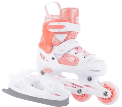 Tempish RS TON Duo LED Adjustable Girls Inline Skates