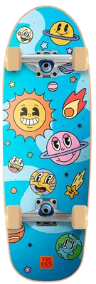 Tricks Cosmic Soft Top Complete Skateboard