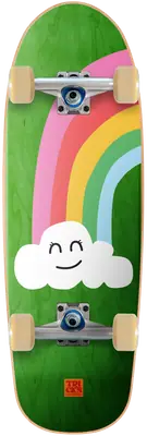 Tricks Soft Top Rainbow Complete Skateboard