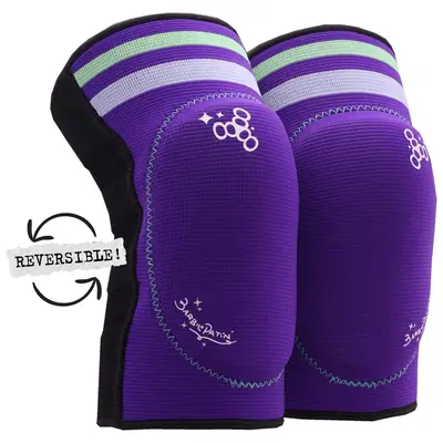 Triple Eight Barbie Patin Reversible Soft Knee Pads