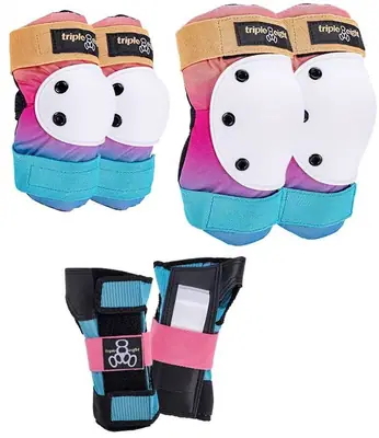 thumbnail image 2 of 187 Killer Junior Pads Tri Pack - Protective Knee & Elbow Pads For Kids With Hard Shell & Ventilation 2 of 12
