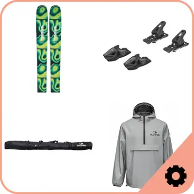 Twin Tip Ski Package