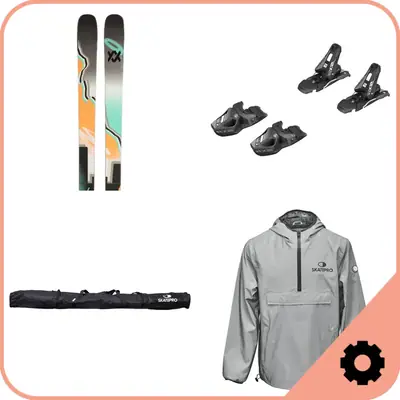 Twin Tip Ski Package