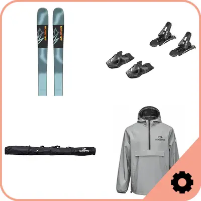 Twintip Fixations de ski et Mounting