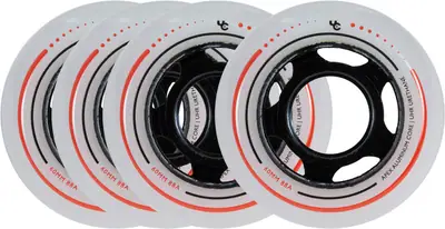 Undercover Milky Roller Blade Wheels 4-Pack