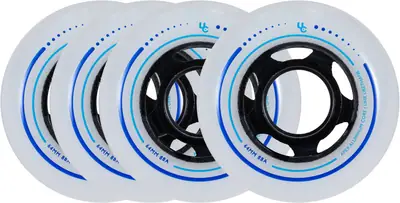 Undercover Milky Roller Blade Wheels 4-Pack