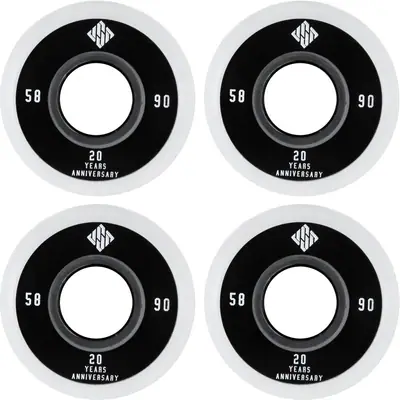 USD Team 20 Years 4-Pack Rollerblade Wielen