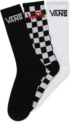 Vans Classic Crew Socks 3-Pack