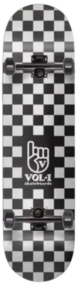 Vol.1 Checker Skateboard Complete