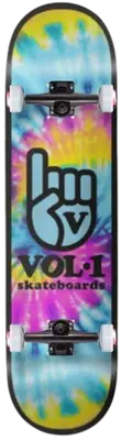 Vol.1 Dye Logo Skateboard Complete