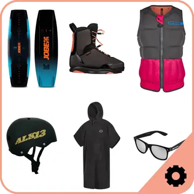 Wakeboard Pakket + Free Poncho