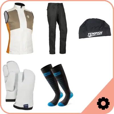 Womens Ski Outfit Zestaw