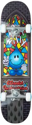 World Industries Stained Glass V2 Kids Skateboard
