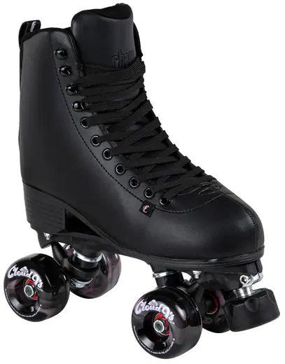 Chaya Melrose Supreme Classic Dance Black Quad Roller Skates New 