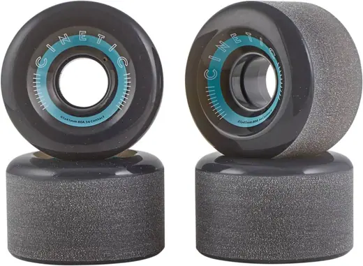Unisex Mehrfarbig CINETIC Cygnus 65 mm x 41 mm 80a Wheels Pack Skateboard-Rollen 60 mm Blau