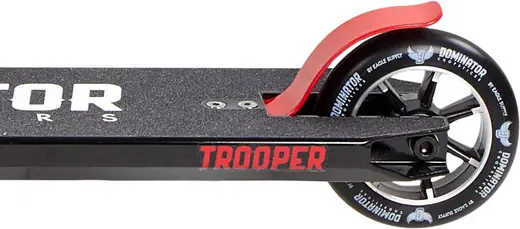 Red/Black Dominator Scooters 2017 Trooper 