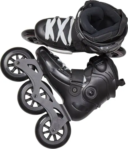 FR Skates FR X 310 Recreational Inline Freeskates Black White 