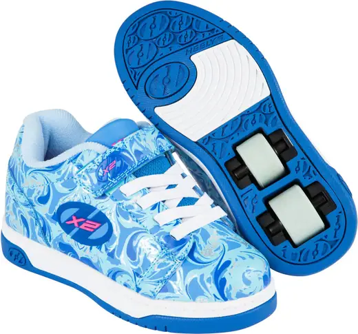 blue heelys shoes