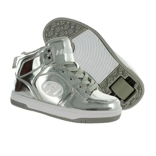 Heelys Split Schuh 2015 Silver Chrome