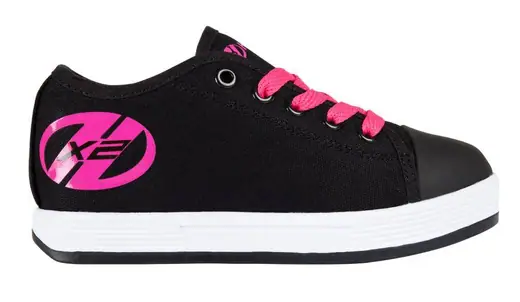 Heelys X2 Black/Pink Shoes With Wheels |