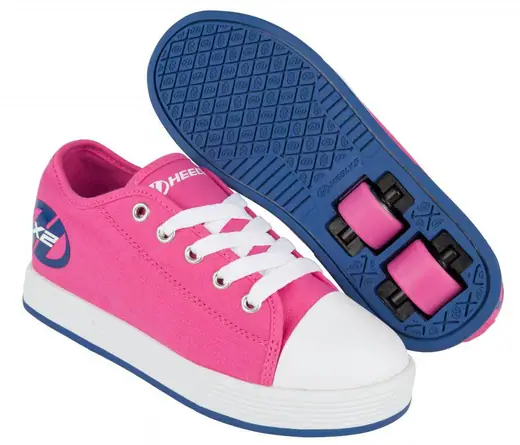 hiërarchie Giotto Dibondon Indringing Heelys Fresh X2 Pink/Navy Shoes With Wheels | SkatePro