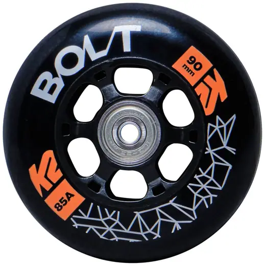K2 Bolt Inline Skates Ersatzrollen Rollen 8er Pack Skate Wheels Kugellager 