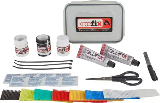 kiteboarding Kitefix Self Adhesive Dacron for your Kite Black NEW Kiteboard 