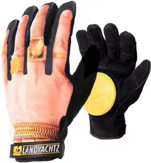 Baoblaze Longboard Downhill Replacement Glove Palm Pucks Blocks Round Slider Puck Set Protect Protective Gear