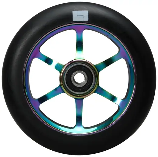 Various Colours Logic 6 Spoke 110mm Metal Core Stunt Scooter Wheel 