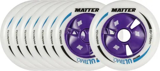 professional skate wheels F1 8 pack  NEW! 110mm Matter Ultimo 