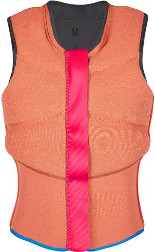 Pink Mystic Dazzled Women Front-Zip Impact Vest