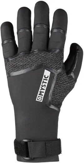 2020 Mystic Supreme Kiteboarding Glove 5mm 5-Finger Precurved 