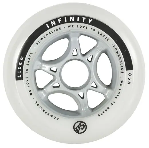 Powerslide Infinity RTR 84mm Wheels ABEC 9 Inline Skate Rollen Ready To Roll 