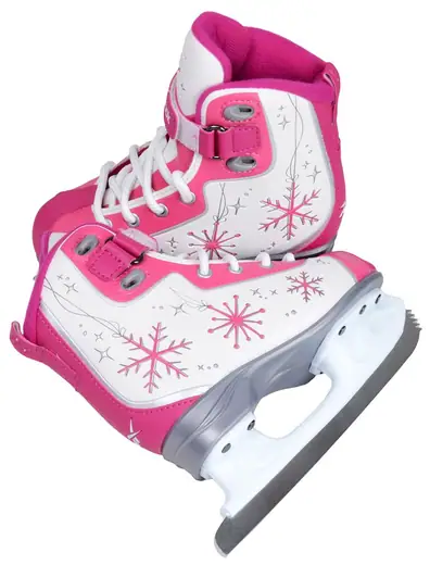 Rbk Glitter Girl Pink Kids Ice Skates 