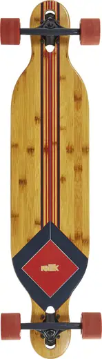 % sale% Rellik longboard straightline bambú/fibra de vidrio 38''x8,5" herramienta skate 