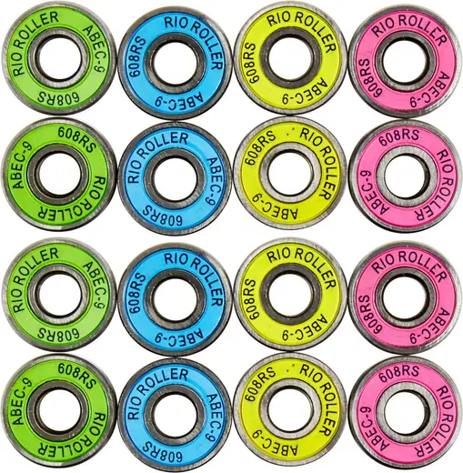Rio Roller Precision ABEC 9 Skate Bearings 