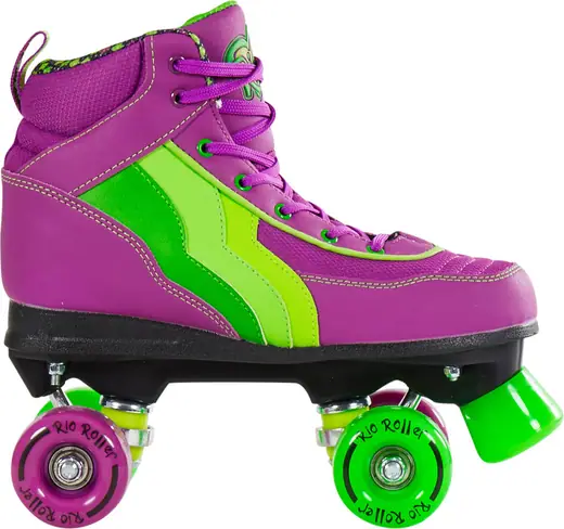 Rio Roller Grape Purple Kids Quad Roller Skates 