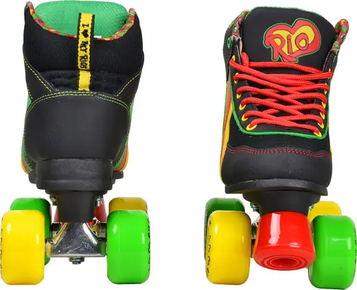 H Rio Roller Skates Guava Black/Red UK Sizes 3-8 