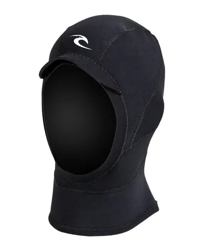 Unisex Rip Curl Flashbomb Heatseeker 3mm Neoprene Wetsuit Hood Black 