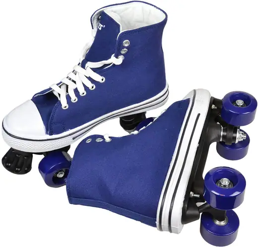 NEW Roces YOUTH 550030 Model Chuck Roller Skate Blue/White 4USG 2USB 33EU 1UK 