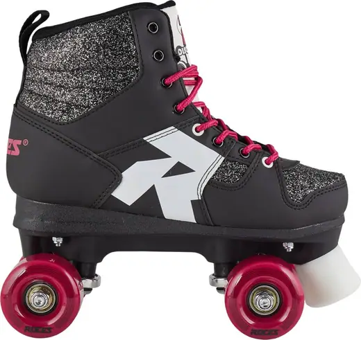 Roces Unisex Disco Palace Fitness Quad Skates Roller Skate Red/White/Mint 550039 