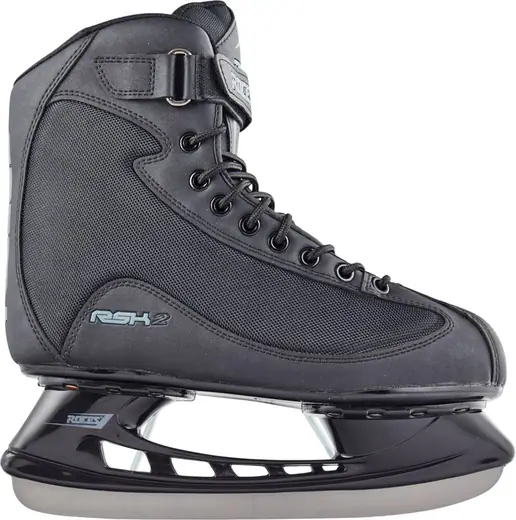 New DR SK42 Senior Recreational Ice Skates size 12 hockey skate sr rec men black 