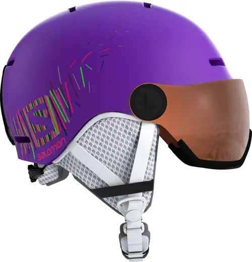 Salomon Grom Visor Junior Ski helmet - Kids Helmets